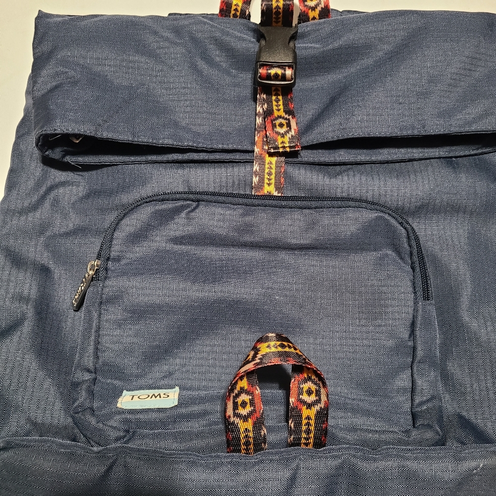 Toms Navy Solid Standup Backpack - image 6